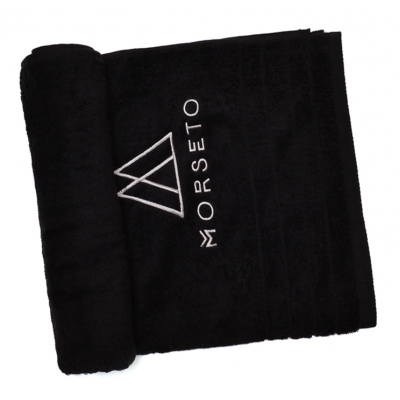 Πετσέτα Θαλάσσης MORSETO Μαύρη 150 X 75cm